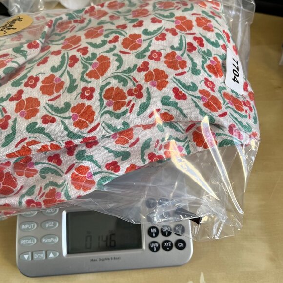 Boden Womens Ditzy Floral Print V Neck Linen Long Sleeve Dress 14L - Picture 12 of 12